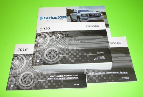 2016 gmc sierra owners manual - 2016,