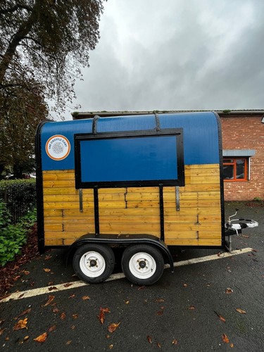 Converted horse box coffee - box,,