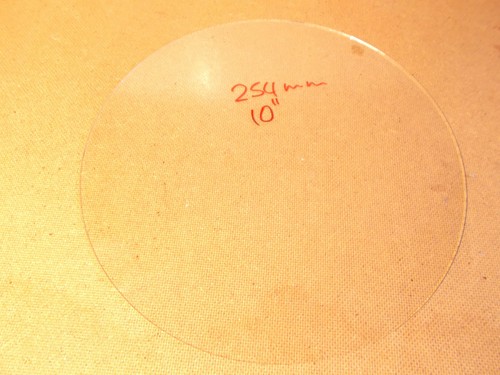 Replacement round flat clock - round,