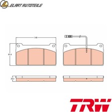 Brake pad set disc brake