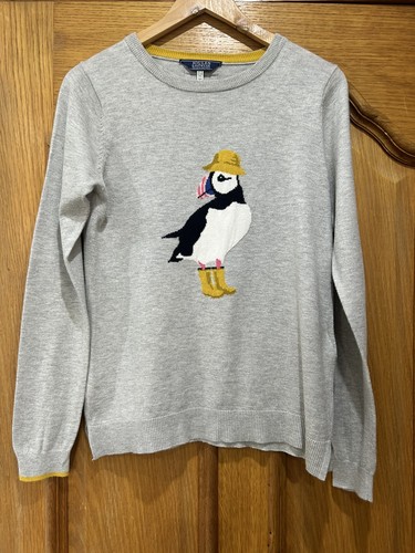 Joules miranda grey puffin - joules,
