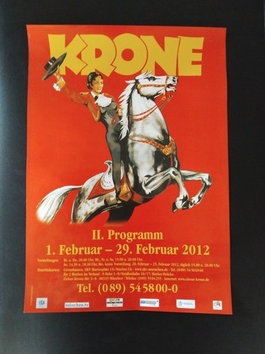 Circus krone 2012 - krone, poster