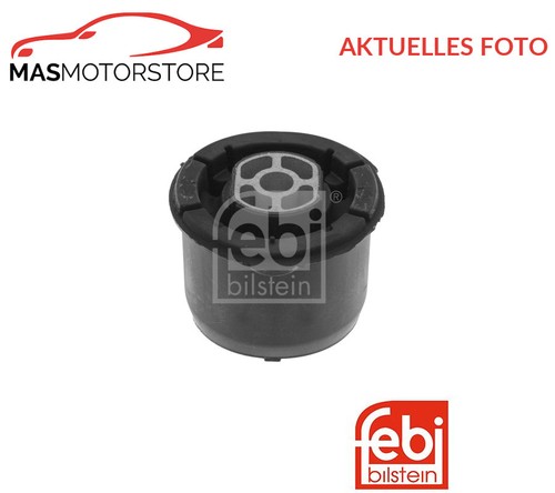 Rear axle bearing - , rubber