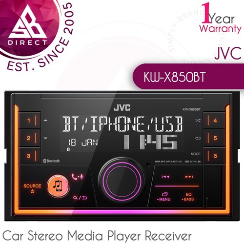 Jvc x850bt car - jvc, stereo