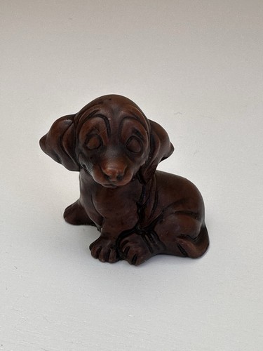 Vintage dachshund puppy - dachshund,