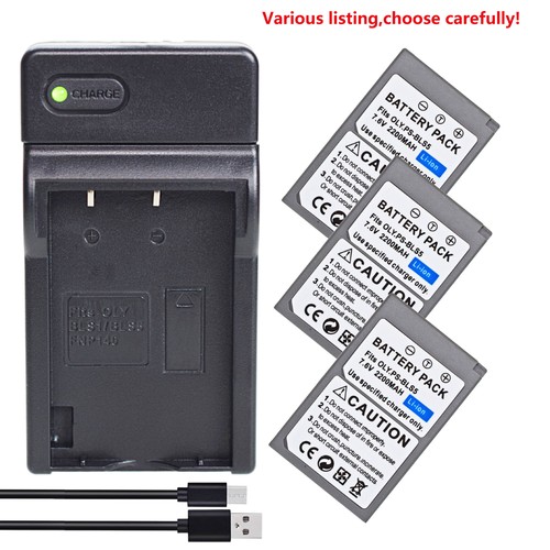 Battery charger for olympus - for,