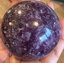 Lepidolite  Crystal Sphere 6cm