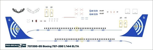 144 pas decals boeing - 1/144, pas-decals
