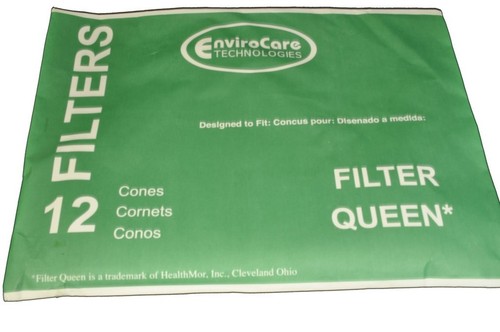 Filter queen cones - filter, envirocare