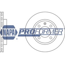 2x Brake Discs Vented For Seat