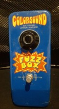 Colorsound Fuzz Box Guitar Effects Pedal