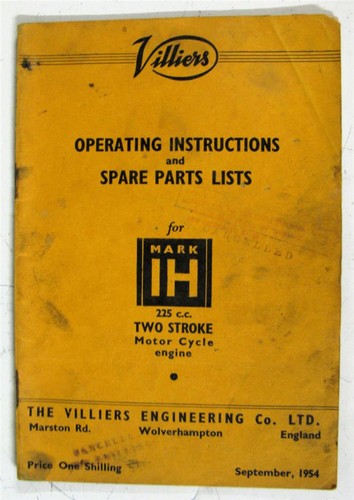 Villiers mark 225cc - mark,