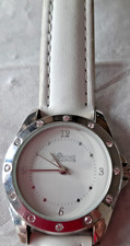Secret Dreams Ladies Quartz Watch, White Dial and strap Working