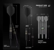 22g Steel Tip Dart Set Copper