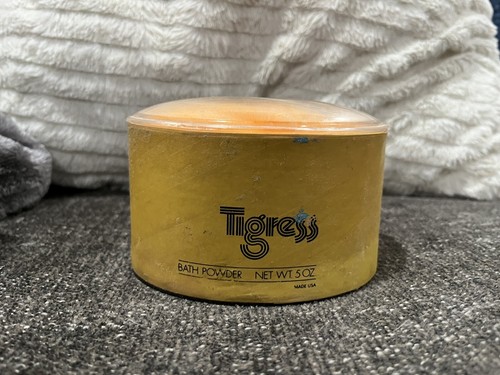 Vintage tigress bath powder - vintage,