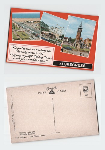 Vintage postcard skegness - postcard,