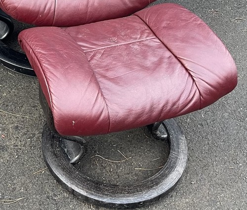 Ekornes stressless burgundy - stressless,