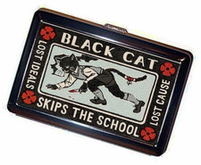 Retro BLACK CAT Skips School