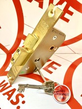 Locksport Practice Mortice Lock ERA Endurance 5 Lever With Spy Hole X2 Keys