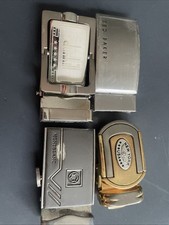 Belt Buckles Dunhill Ted Baker MontbLanc & New York Used With Belts