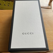 Authentic GUCCI Empty Shoe Storage Box With Tissue Paper 30cms X17cms 11cms