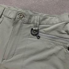 ROHAN Trousers Mens Size 32R Walking Hiking Outdoor Shorts Green Convertible
