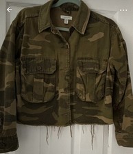 Topshop Ladies size S Camo Jacket