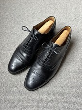 Grenson Black Oxford Wing Tip
