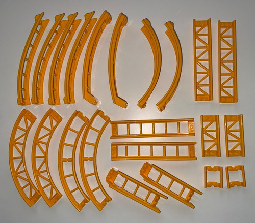 New lego roller coaster track - roller,