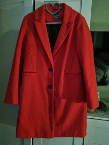 Ladies red coat - ladies, size