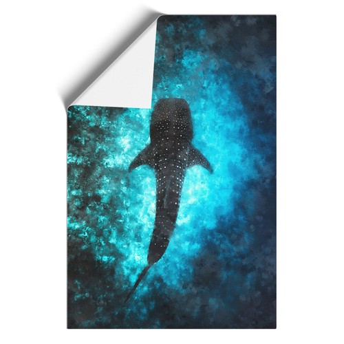 Whale shark framed - shark, wall