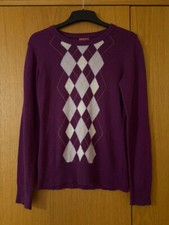 MERONA PURPLE BURGUNDY WOOL