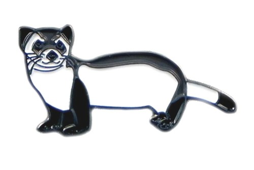 Ferret polecat stoat metal - polecat,