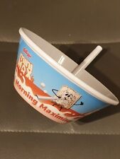 Kellogg's Morning Maximiser Sip Up Kids Cereal Bowl With Straw Collectable 