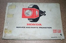 Spare Parts Catalog Honda CG
