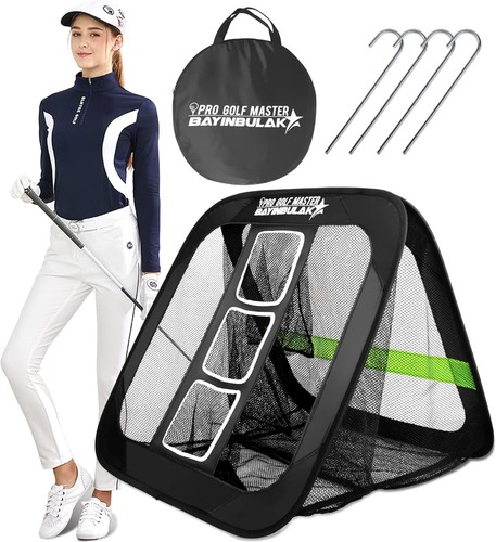 Golf chipping net practice - chipping,