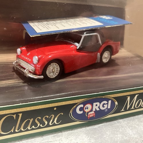 Corgi d736 triumph tr3a - d736/1,