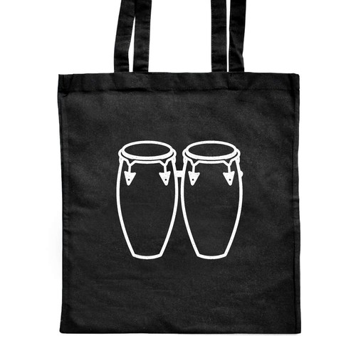 Conga drums shopping tote - shopping,