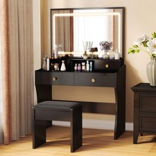 Makeup Vanity Desk with Mirror