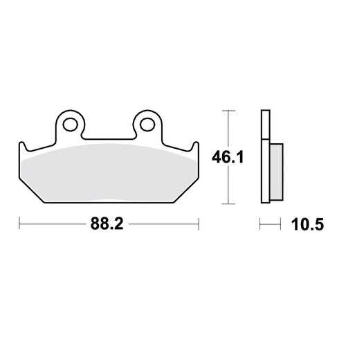 Trw sintered brake - sintered, pads