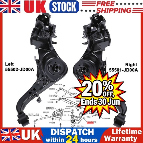 Rear suspension trailing - rear, lh+rh