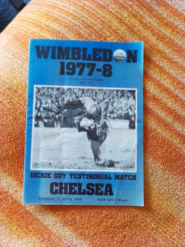 1978 wimbledon v chelsea - wimbledon,