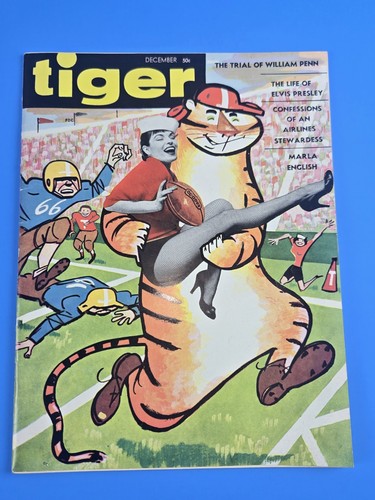Vintage tiger magazine dec - tiger,