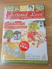 BRAND NEW Tattered Lace Magazines - With FREE DIES