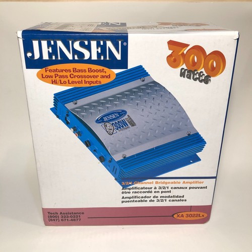 Jensen car amplifier 300watt - jensen,