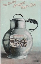 Ye Olde Jersey Milk Can, Shipping Cattle, JERSEY Channel Islands
