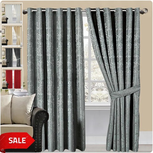Luxury jacquard curtain - curtain, fully