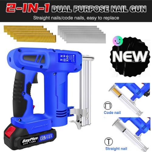 Cordless nail gun stapler - nail,