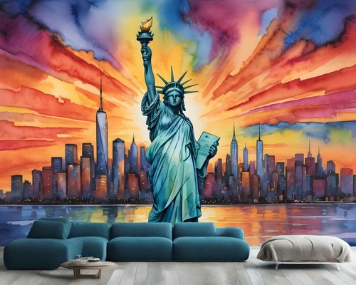 The statue liberty gift - the,