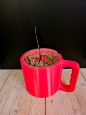 Ninja Creami Insulated Mug with Spoon Holder – 3D Printed Fit for Ninja Pint